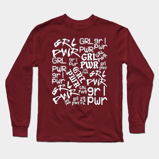 GRL PWR Long Sleeve T-Shirt by LanaBanana